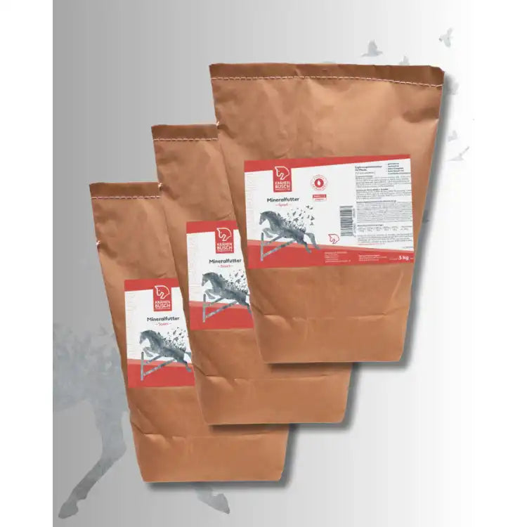 Krähenbusch Mineralfutter Sport Für Sportpferde Mineral Und Vitamin Versorgung Mit Hoch Bioverfügbarem Vitamin E by Krähenbusch®