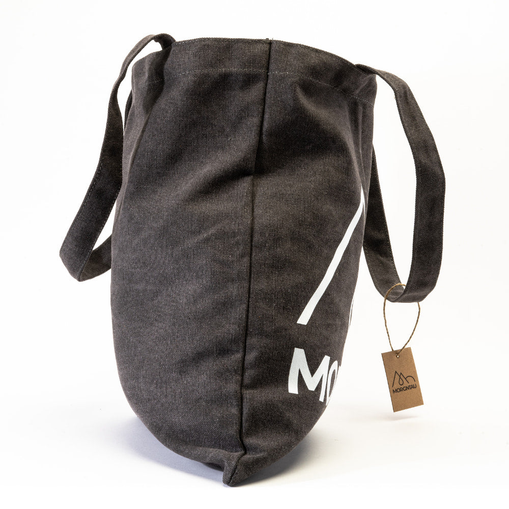 Jutebeutel "Wombat" Grau