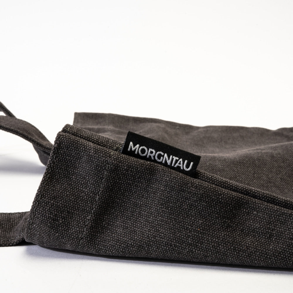 Jutebeutel "Wombat" Grau