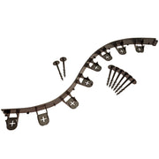 Rasenkante, flexibel rund 1 m x 45 mm – Beeteinfassung für klare Rasenkanten