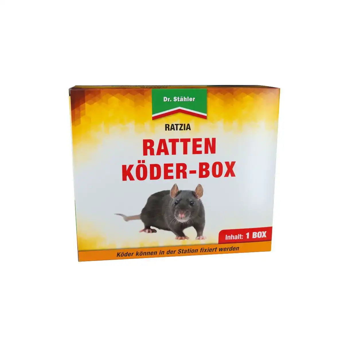 Dr. Stähler Ratzia Rattenköder-Box schwarz by Dr. Stähler