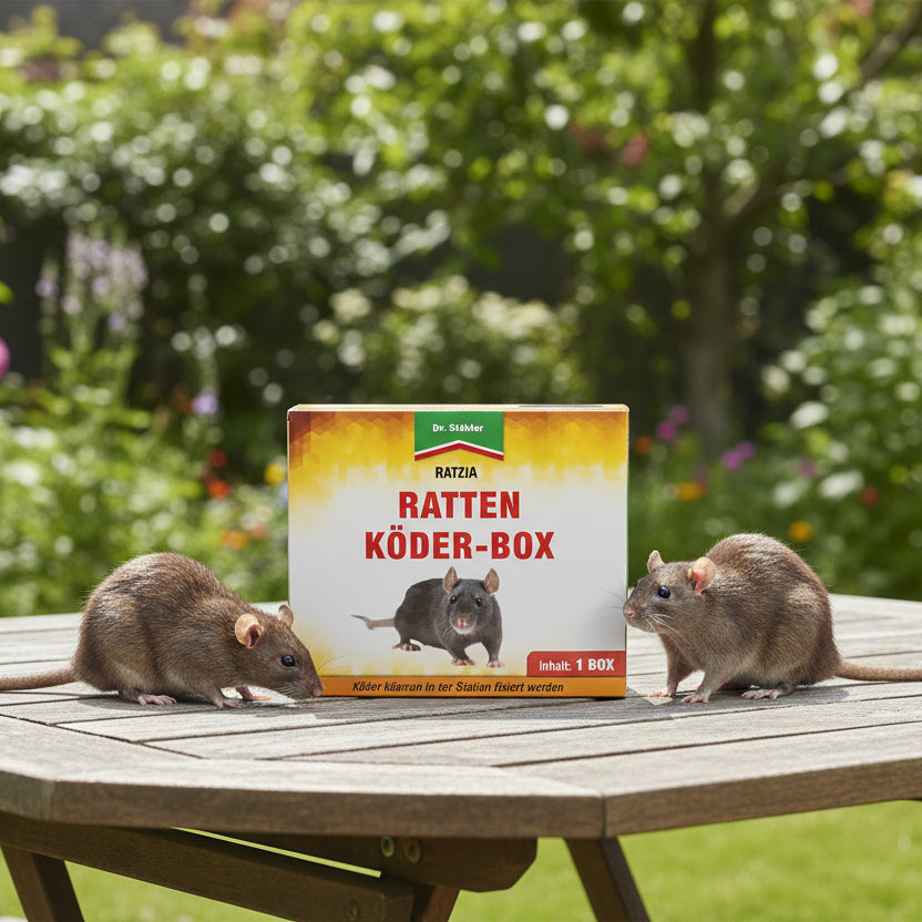 Dr. Stähler Ratzia Rattenköder-Box schwarz by Dr. Stähler
