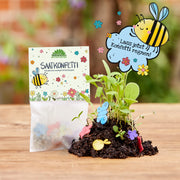 10 x buntes Saatkonfetti im Tütchen