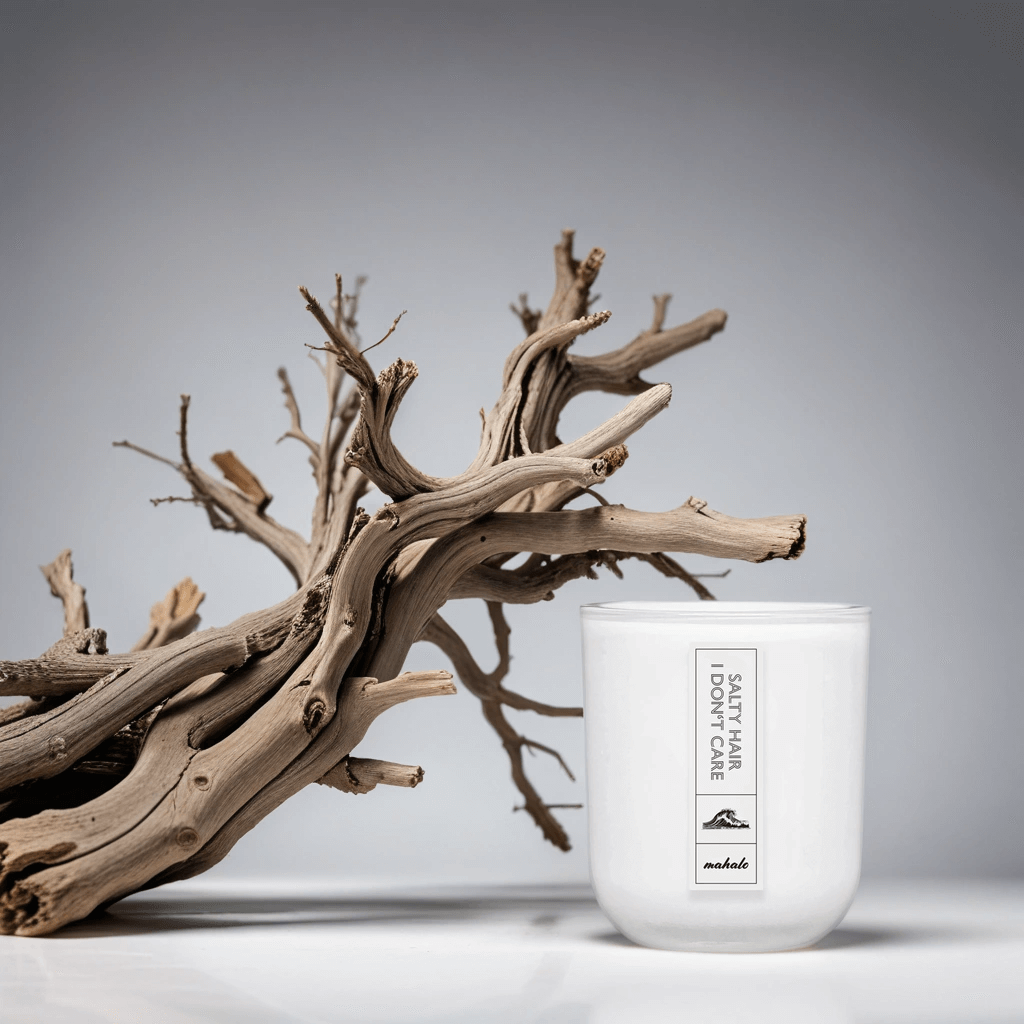 Salty Hair Duftkerze I Dont Care Meersalz Nadelholz Oud Salbei 200g Brenndauer 40 Stunden 300g Brenndauer 60 Stunden