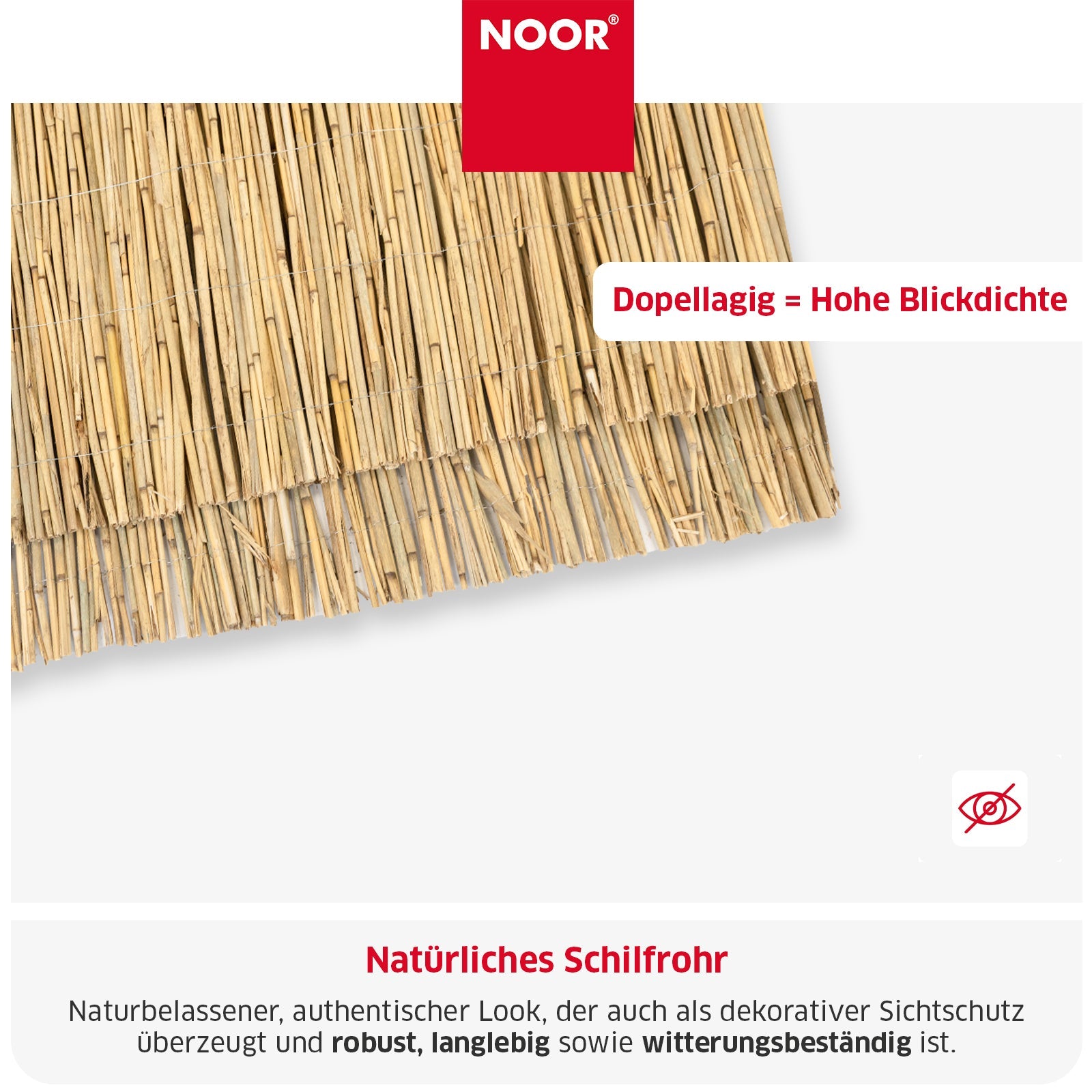 Schilfrohrmatte St. Tropez - Verschiedene Größen