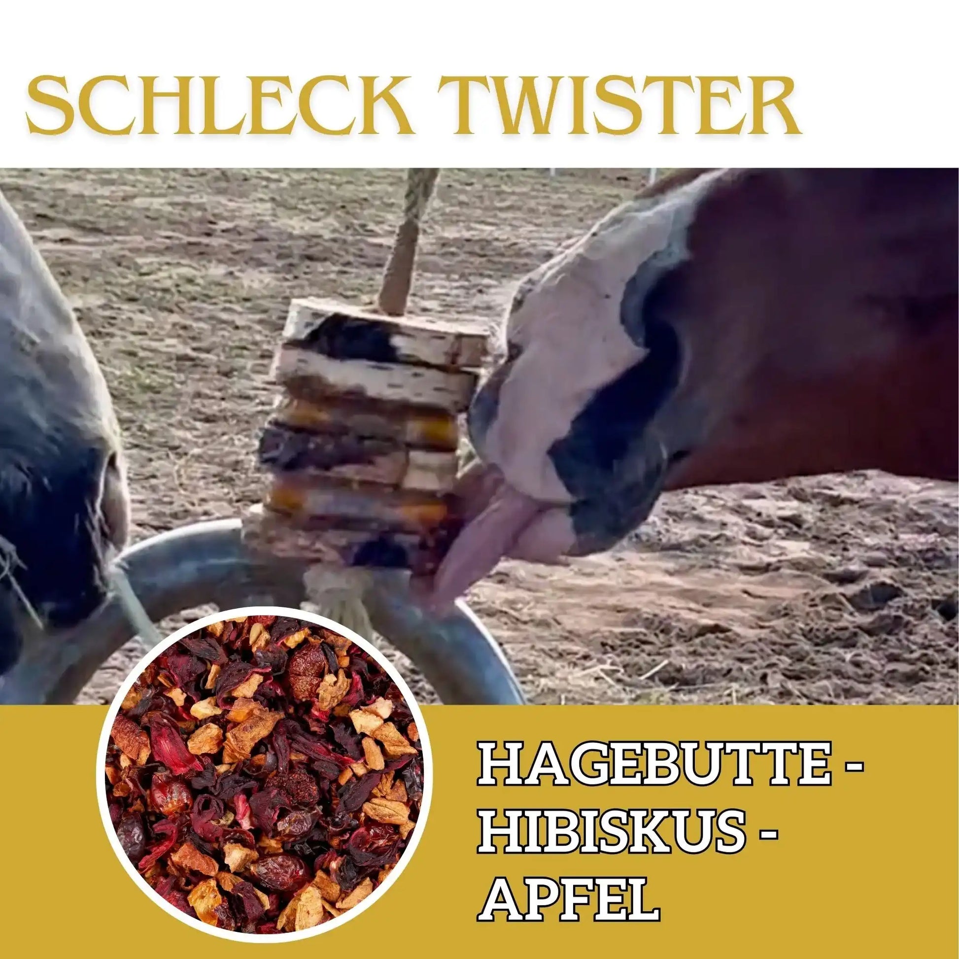 Schleck Twister Pferde Spielzeug Set Mit Birkenholzhalterung Und Zwei Auswechselbaren Schleck Twister Scheiben by s`Queed
