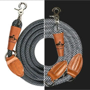 Reflektionsleine GLOW stark reflektierend längenverstellbar und vegan by Benny Burton