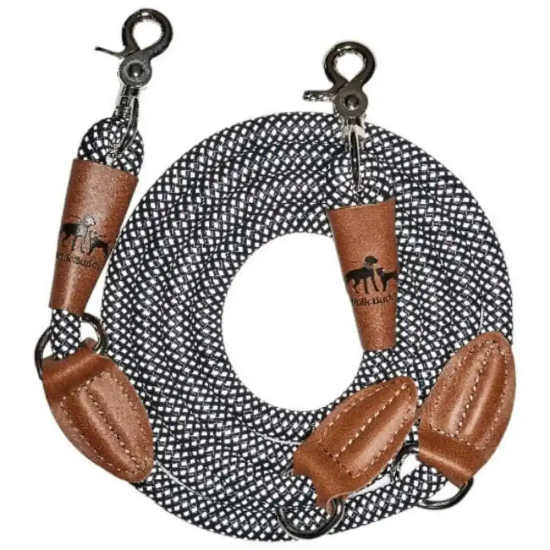 Reflektionsleine GLOW stark reflektierend längenverstellbar und vegan by Benny Burton