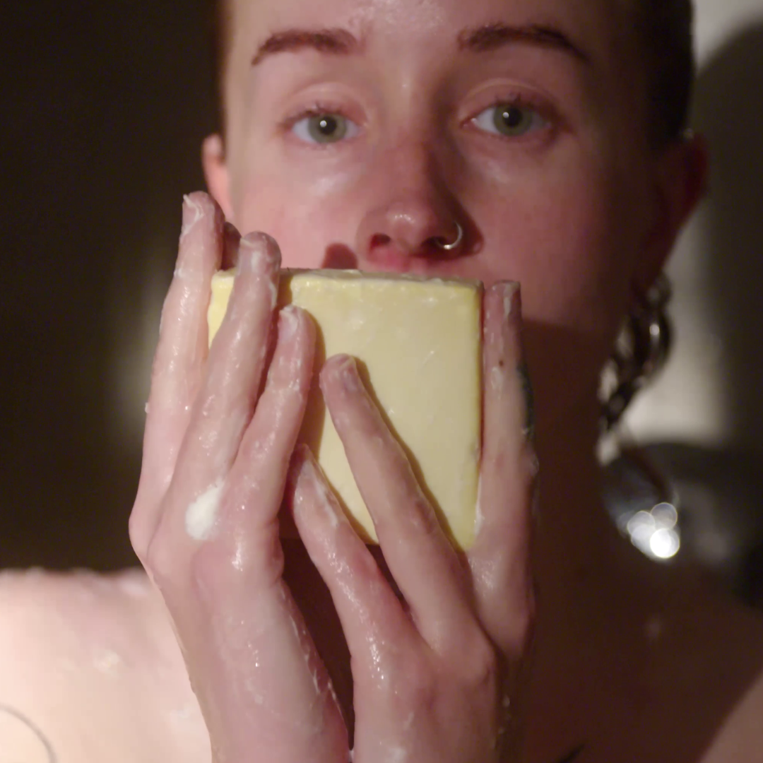 Bio Naturseife Block Zero Für Alle Haut Und Haartypen Ideal Für Einsteiger Regionale Zutaten Gesicht Körper Haare