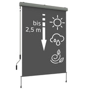 Senkrechtmarkise EXKLUSIV - Extra breit - 220 g/m²