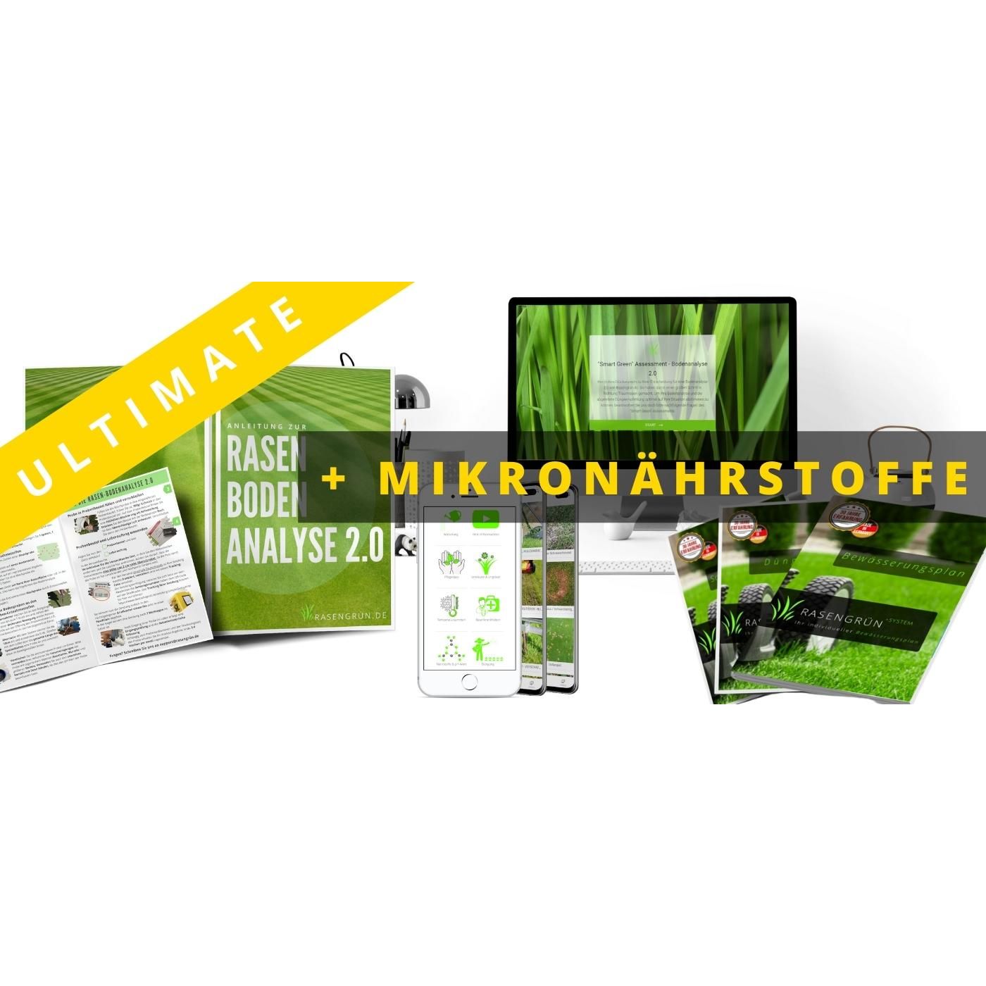 Rasen - Bodenanalyse 2.0 "ULTIMATE"