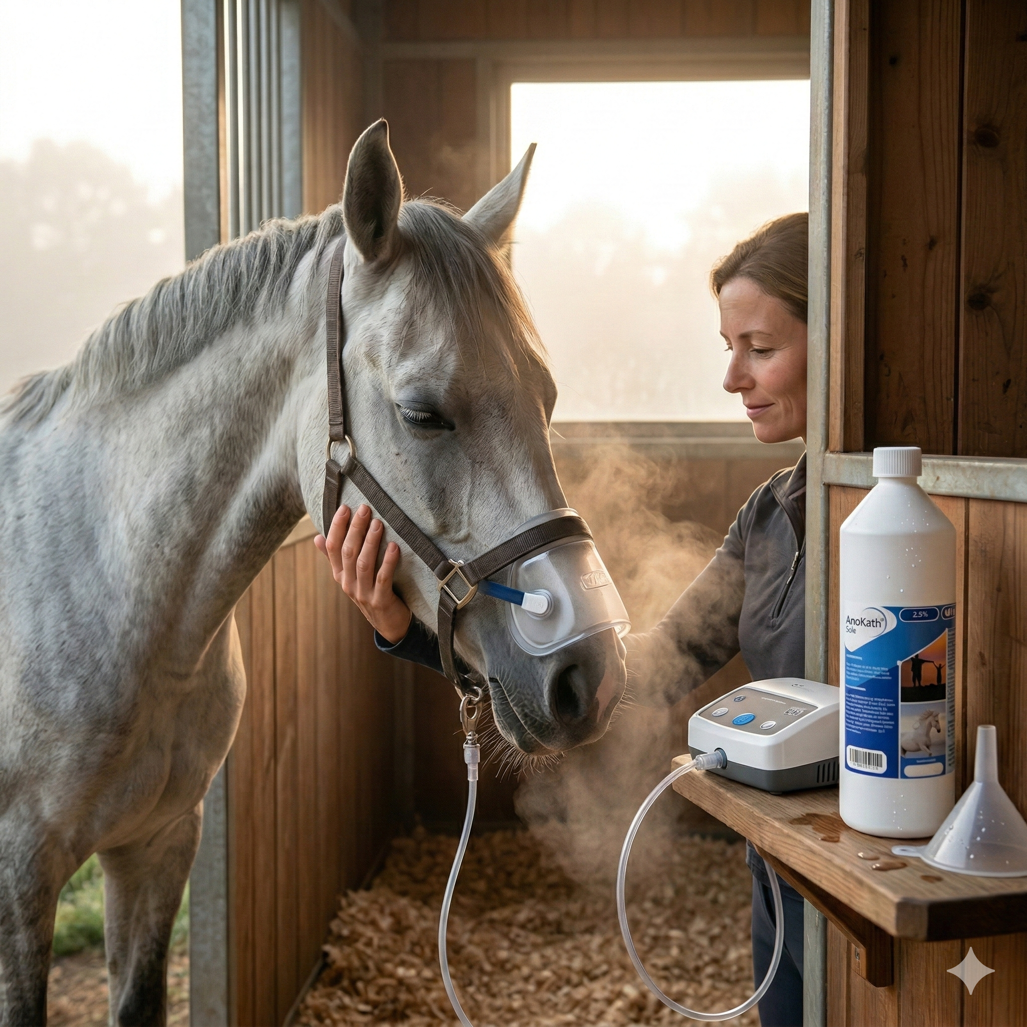 Sole Inhalation für Tiere kaufen | Anokath® Natursole