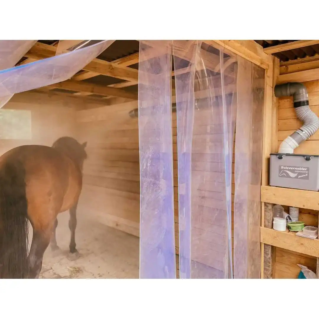 Sole Großraumvernebler Equosonic Mobile II 50ml/min Starter Paket by Medizintechnik Hartwig GmbH