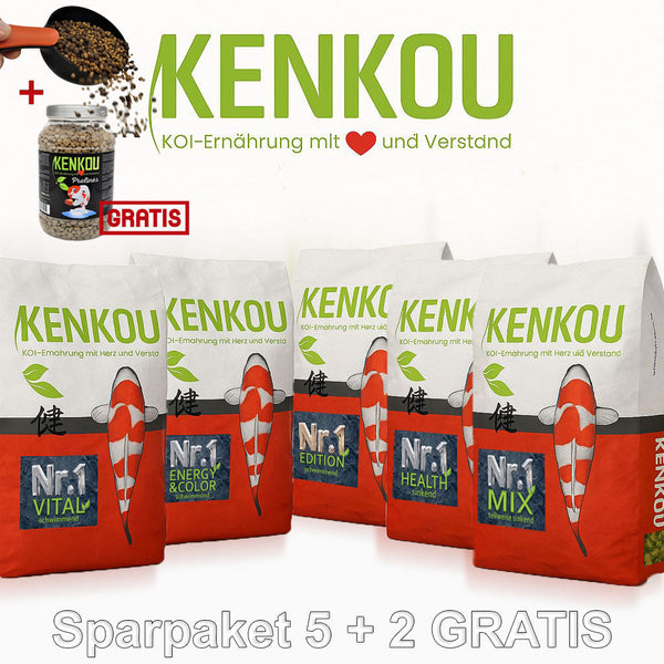 Nr.1 Koifutter Sparpaket 5 + 2 GRATIS