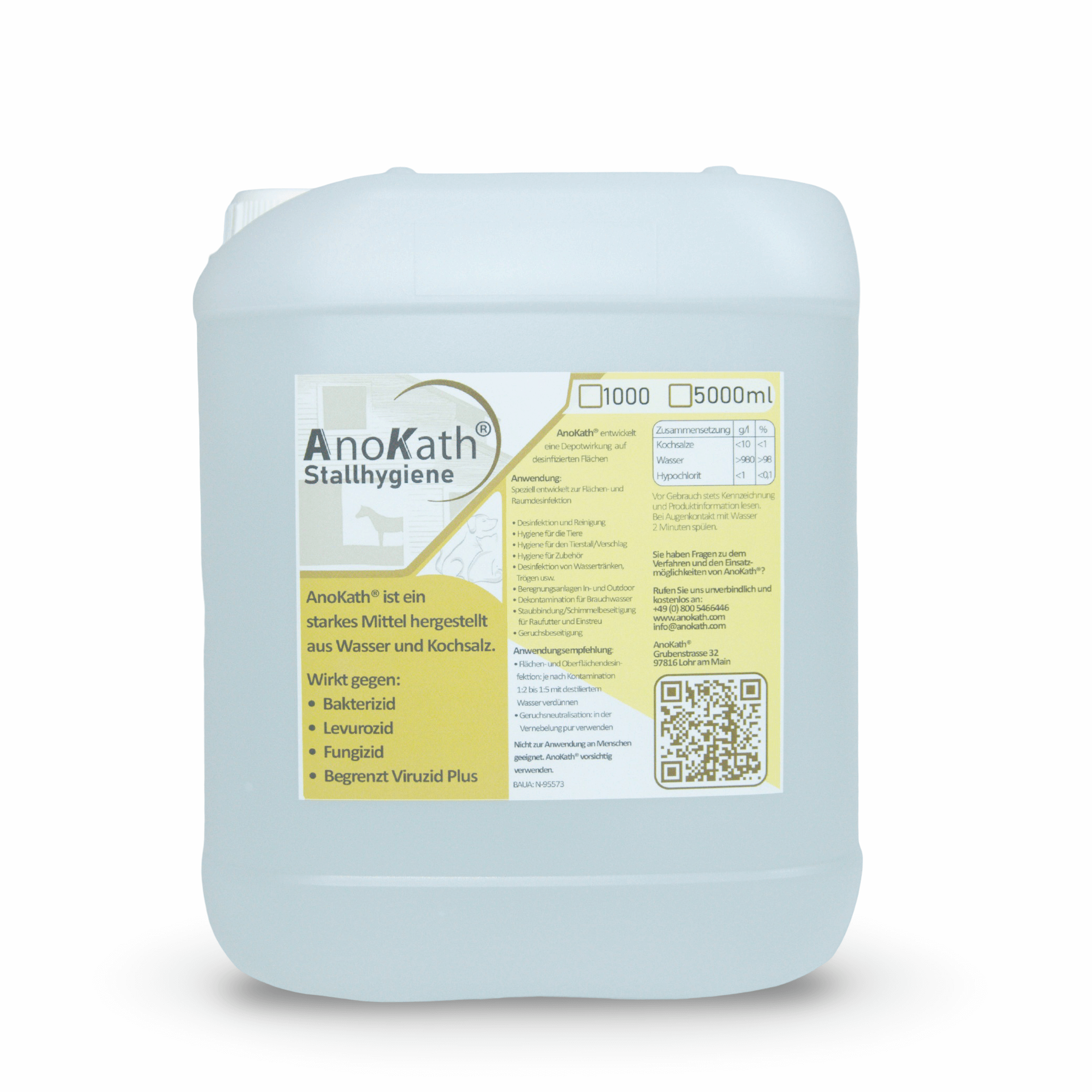AnoKath® Stallhygiene & Stalldesinfektion – hygienische Stallpflege