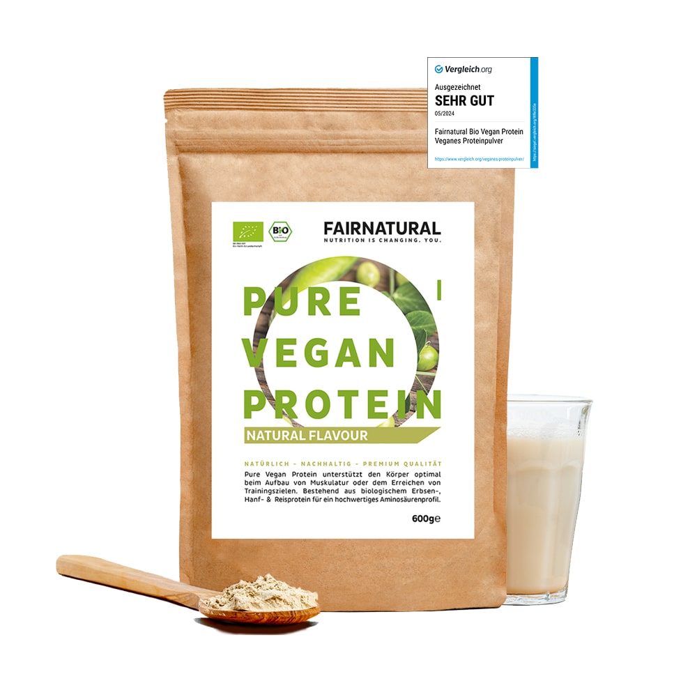 Bio Veganes Proteinpulver Neutral ohne Soja
