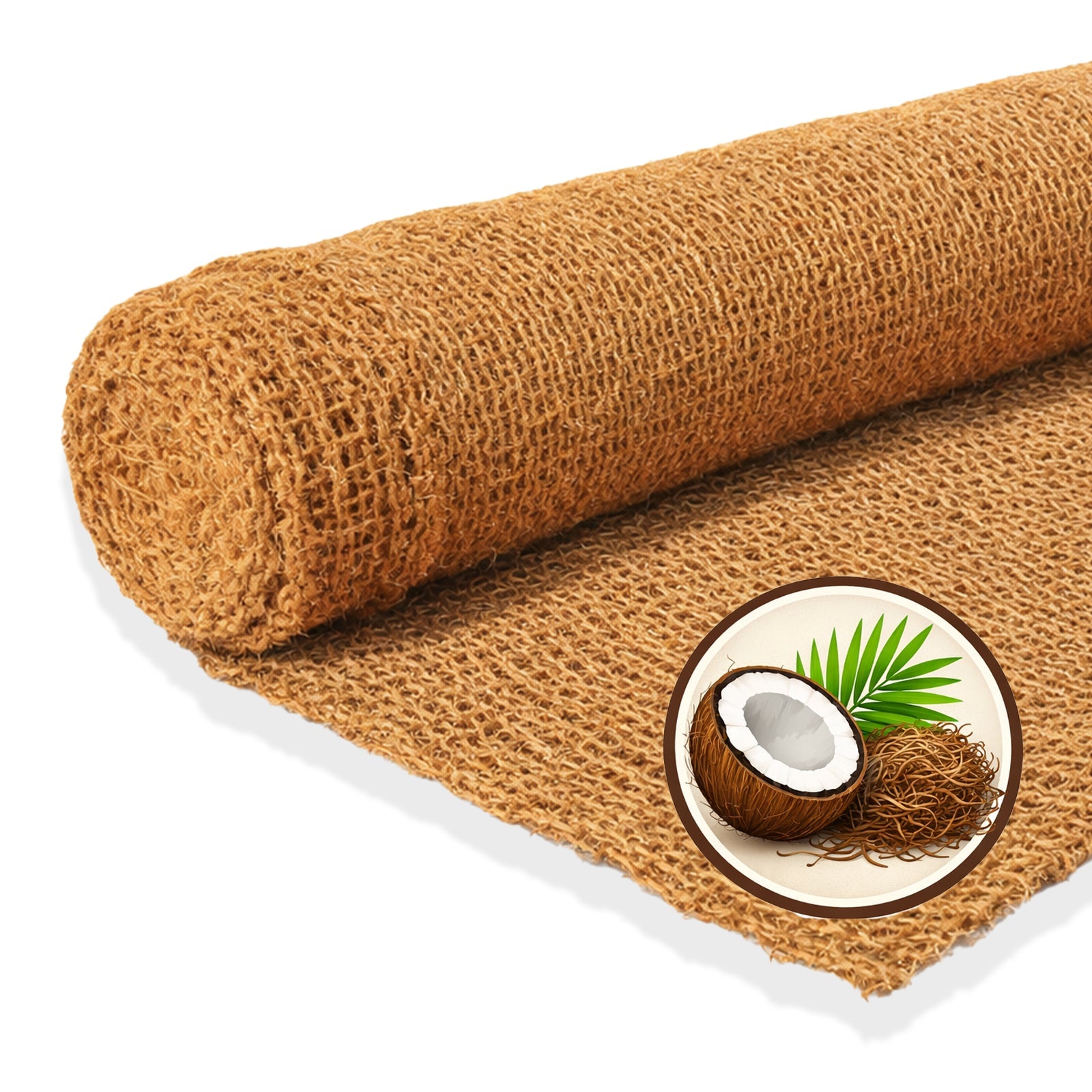 Erosionsschutzmatte Kokos - 400 g/m² oder 700 g/m²