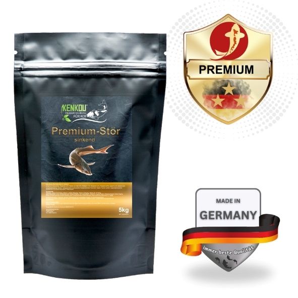 Störfutter Premium Stör sinkend 6mm - KENKOU®