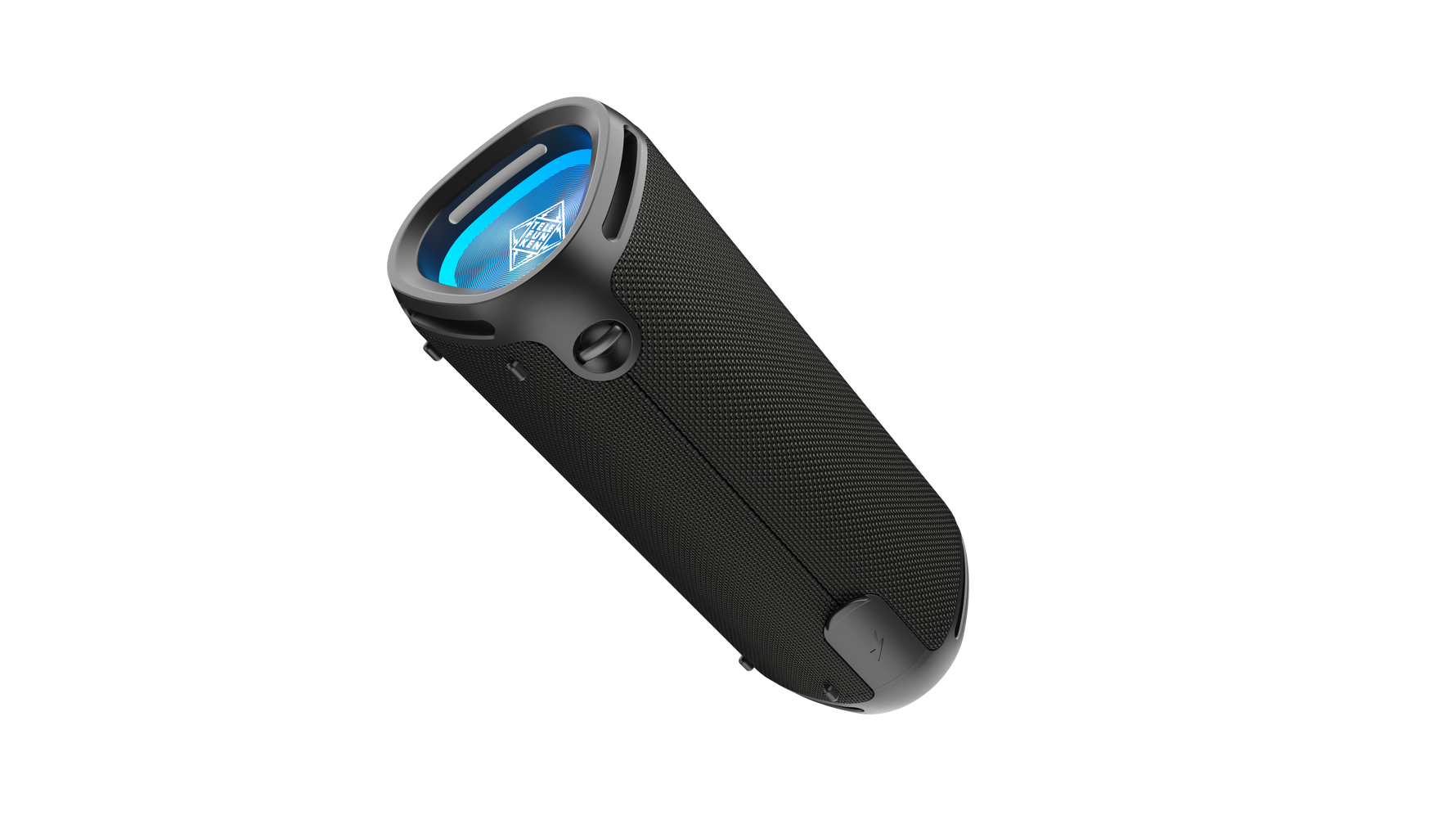 TELEFUNKEN Delta PRO Bluetooth Lautsprecher, 35 W, tragbarer IP67 Outdoor-Speaker mit App-EQ, TWS Stereo, TF/microSD & AUX-In, integriertem Mikrofon, bis zu 13 h Akku, schwarz