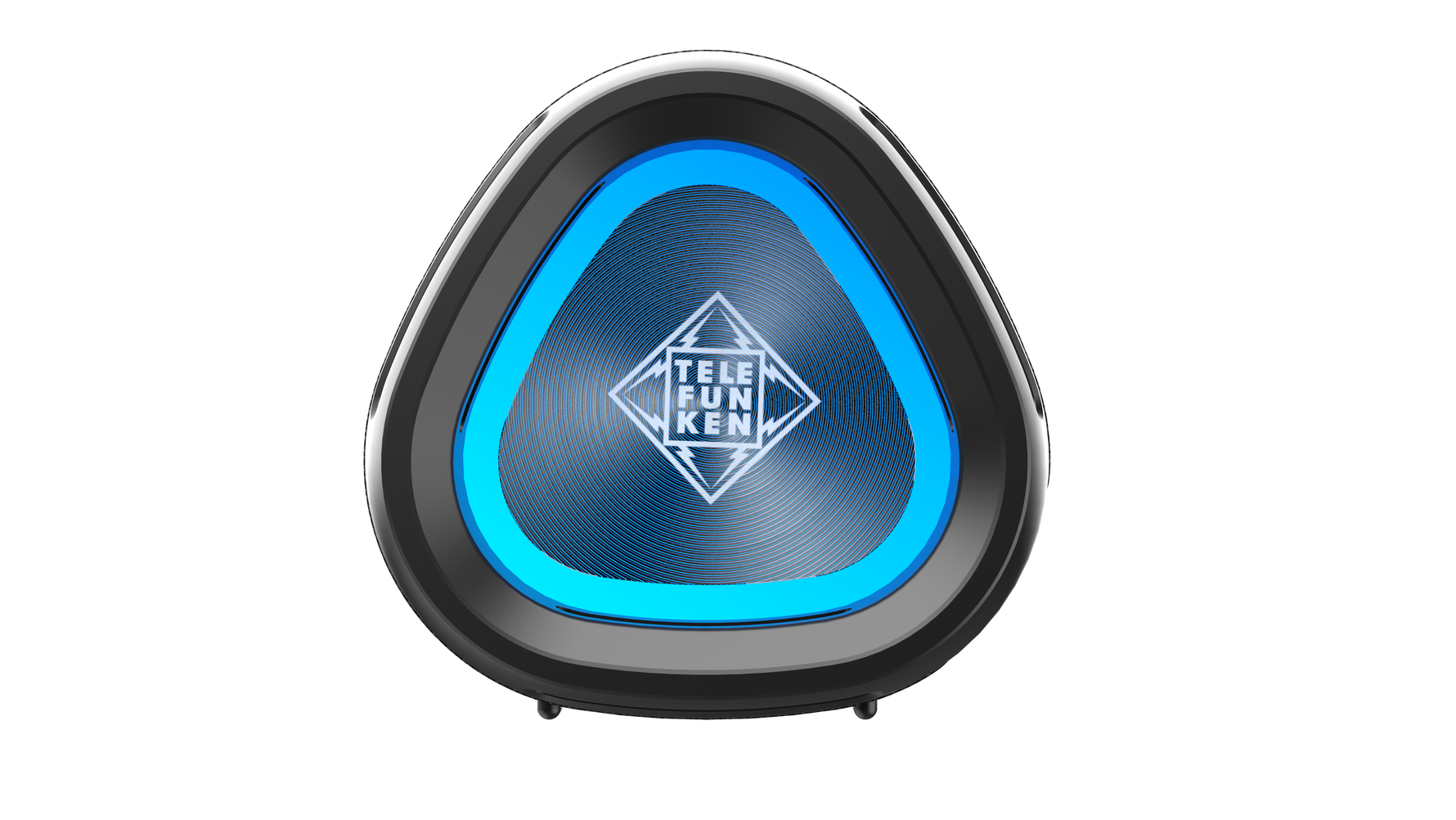 TELEFUNKEN Delta PRO Bluetooth Lautsprecher, 35 W, tragbarer IP67 Outdoor-Speaker mit App-EQ, TWS Stereo, TF/microSD & AUX-In, integriertem Mikrofon, bis zu 13 h Akku, schwarz