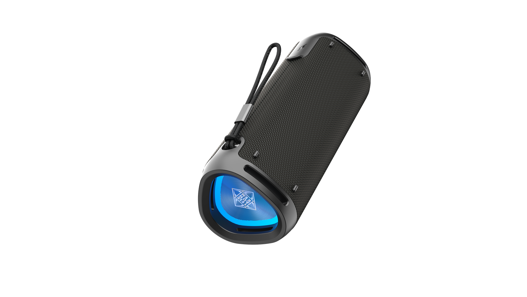 TELEFUNKEN Delta PRO Bluetooth Lautsprecher, 35 W, tragbarer IP67 Outdoor-Speaker mit App-EQ, TWS Stereo, TF/microSD & AUX-In, integriertem Mikrofon, bis zu 13 h Akku, schwarz