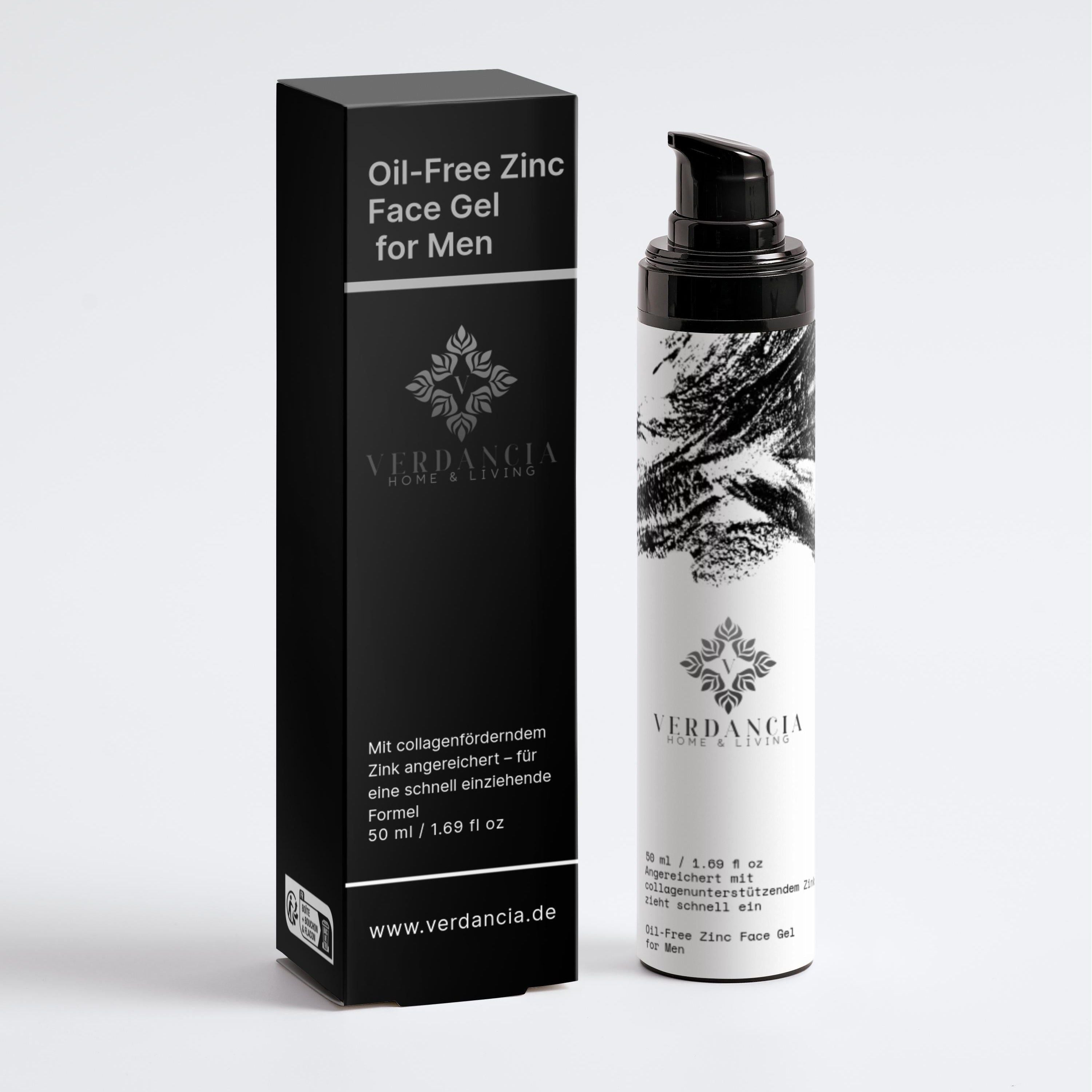 Mattierendes Männer-Gel mit Zink – ölfrei & erfrischend für klare Haut