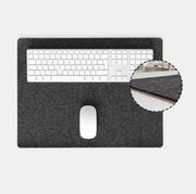 Schreibtischunterlage aus Filz und Kork | 38 x 50cm | anthrazit