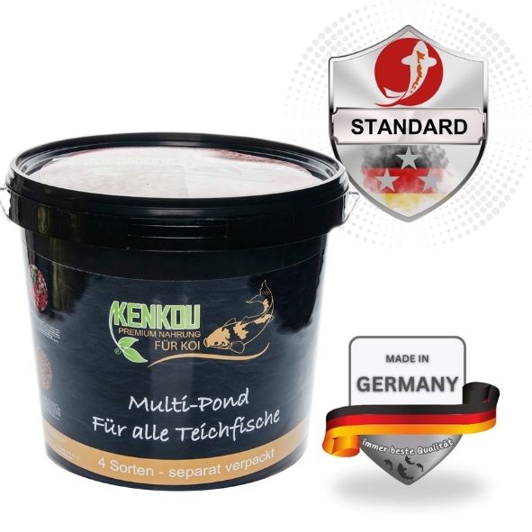 KENKOU® Multi Pond Menü Fischfutter für Mischteiche