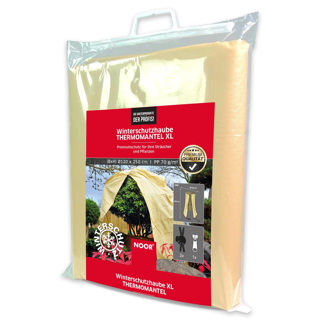 Winterschutzhaube THERMOMANTEL XL - Ø120x250 cm
