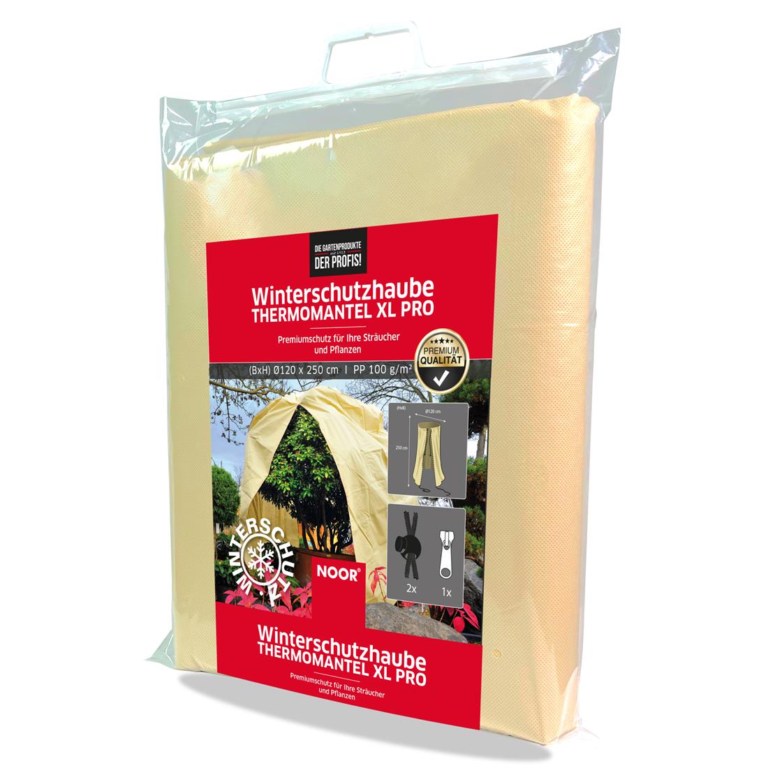Winterschutzhaube THERMOMANTEL PRO XL - Ø 120x250 cm