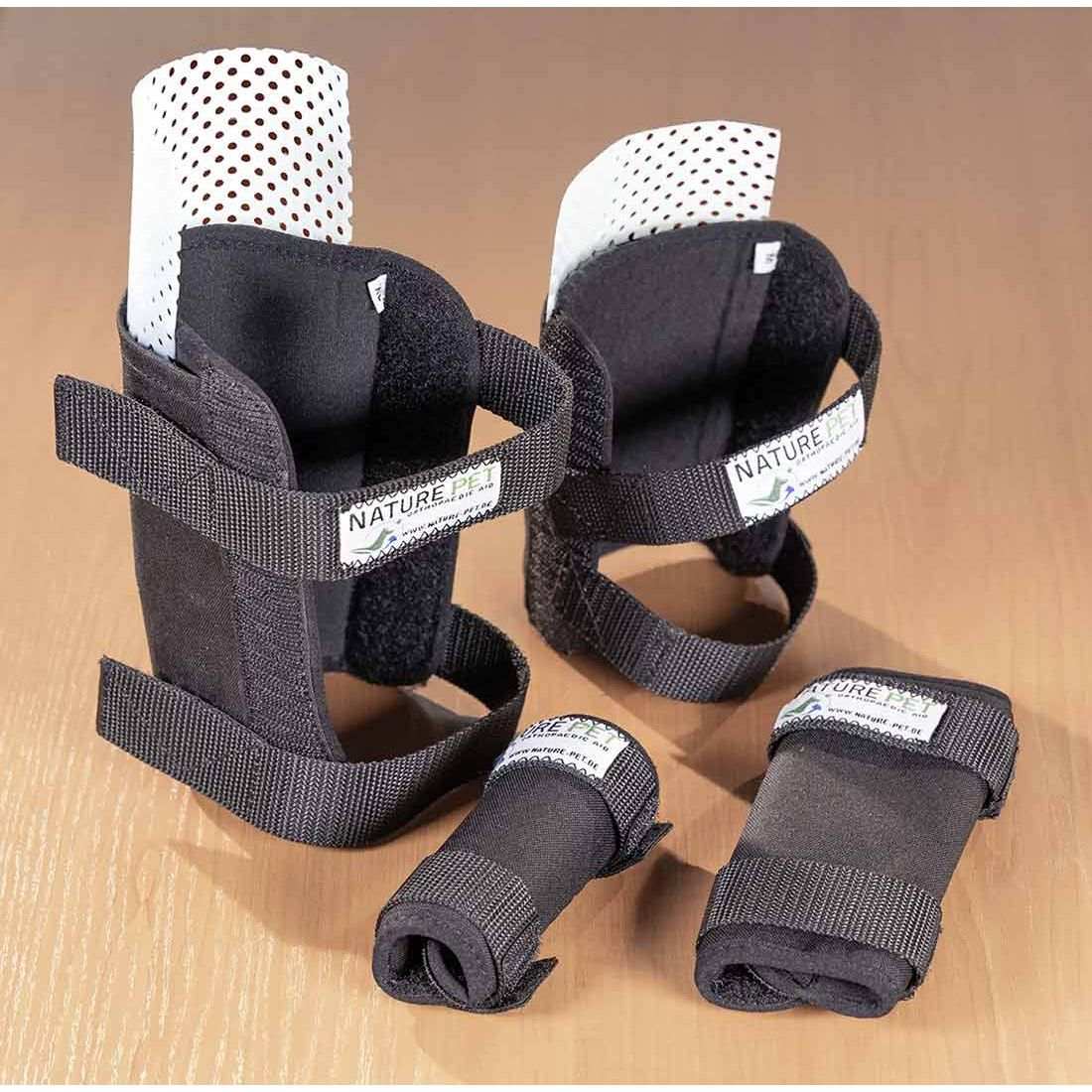 Durchtrittigkeits Bandage für Hunde mit Turbocast by Nature Pet