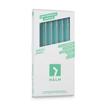6x 23cm (Gerade) Glasstrohhalme