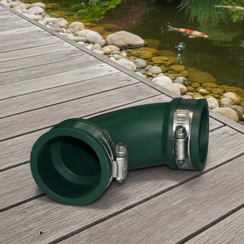 Flexible PVC-Manschette Bogen 90°