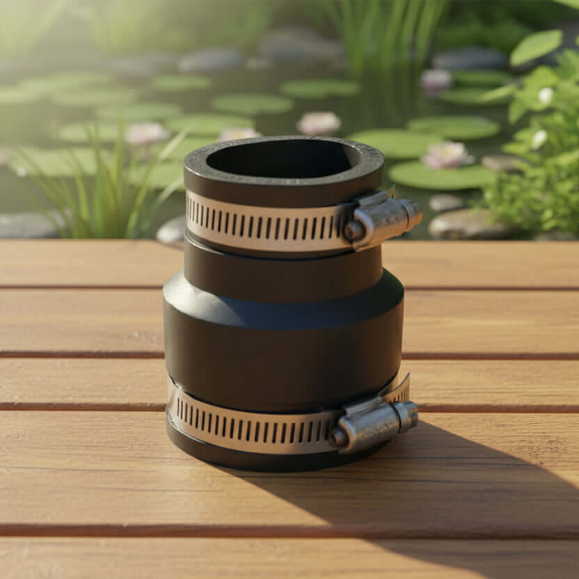 Flexible PVC-Manschette reduziert