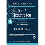 Unique Koi 5 in 1 Teststreifen (10 Stück)