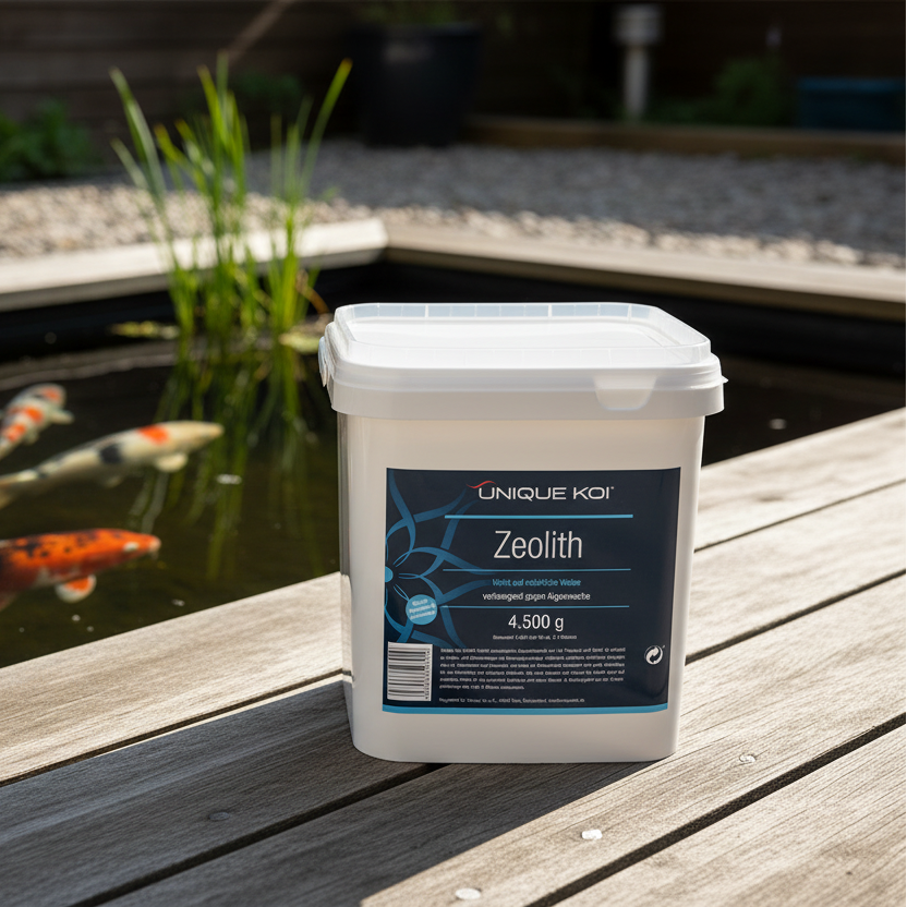 Unique Koi Zeolith bindet Schadstoffe