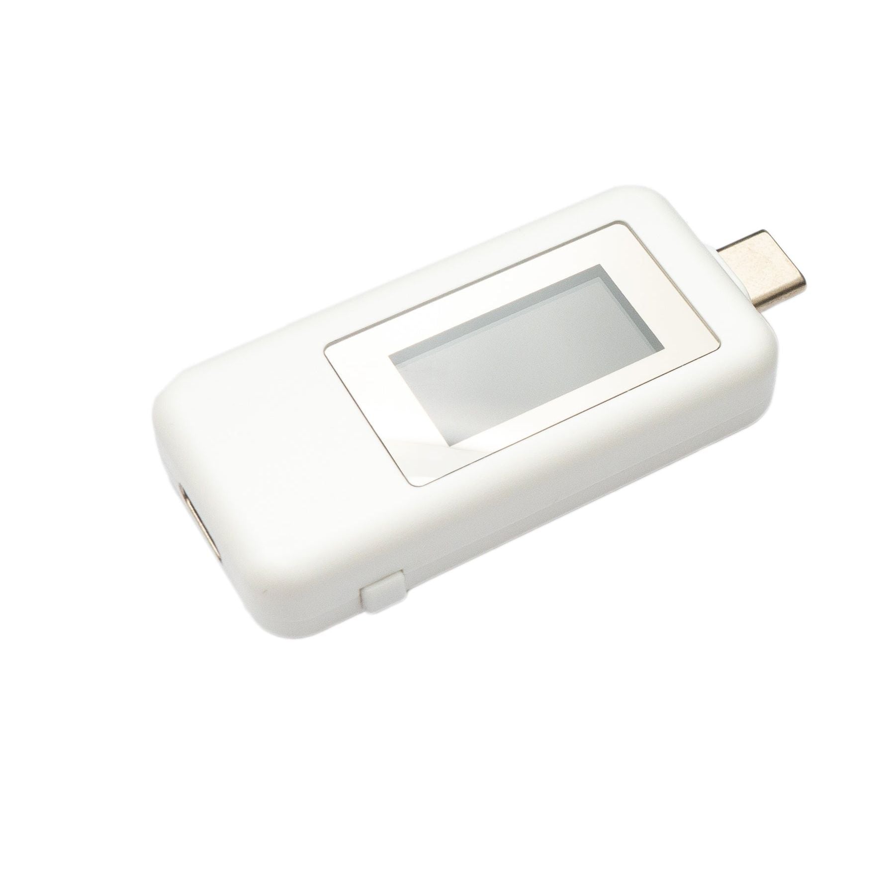 System S USB 3.1 Multimeter Messgerät Typ C Tester Spannung Leistung Temperatur Anzeige Weiß