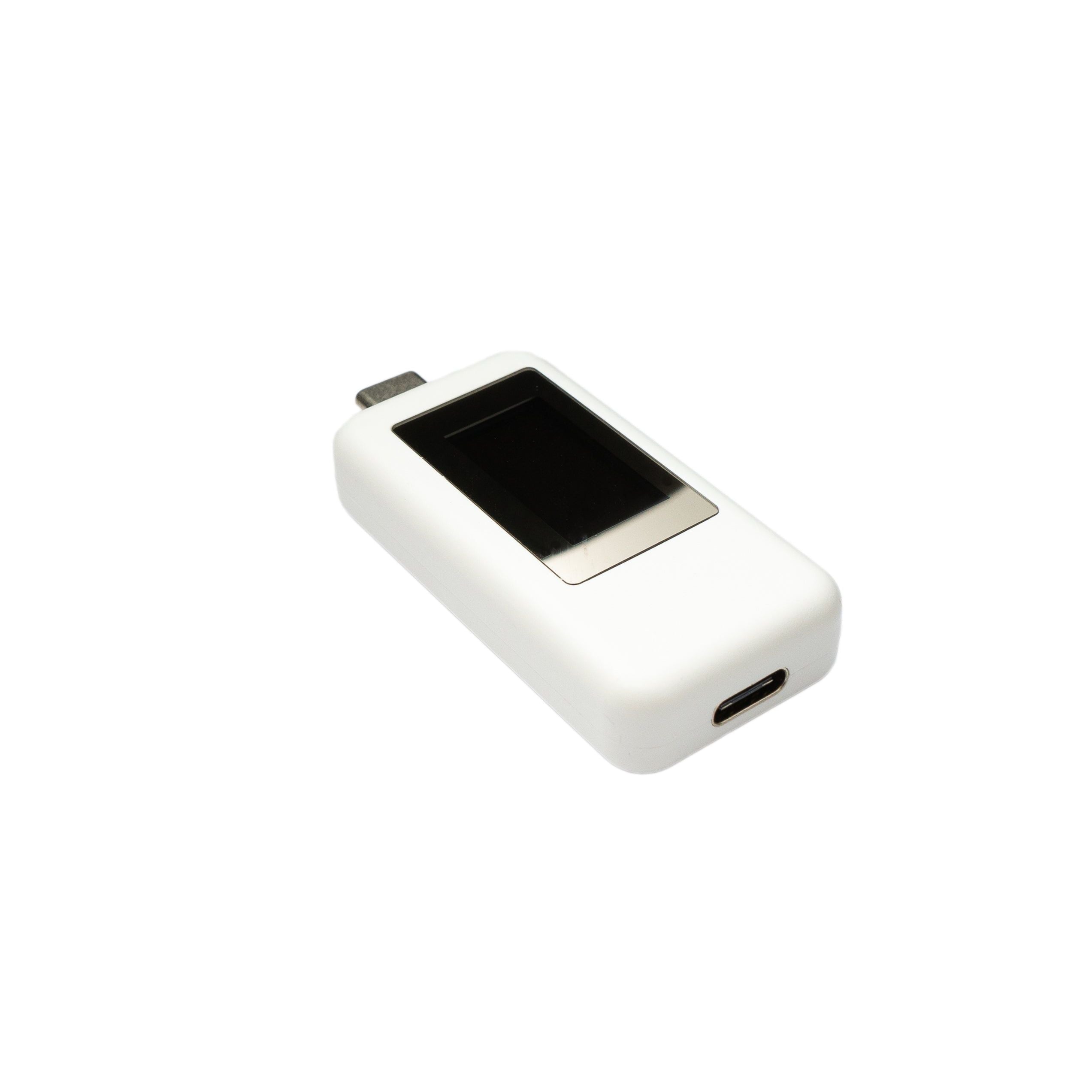 System S USB 3.1 Multimeter Messgerät Typ C Tester Spannung Leistung Temperatur Anzeige Weiß