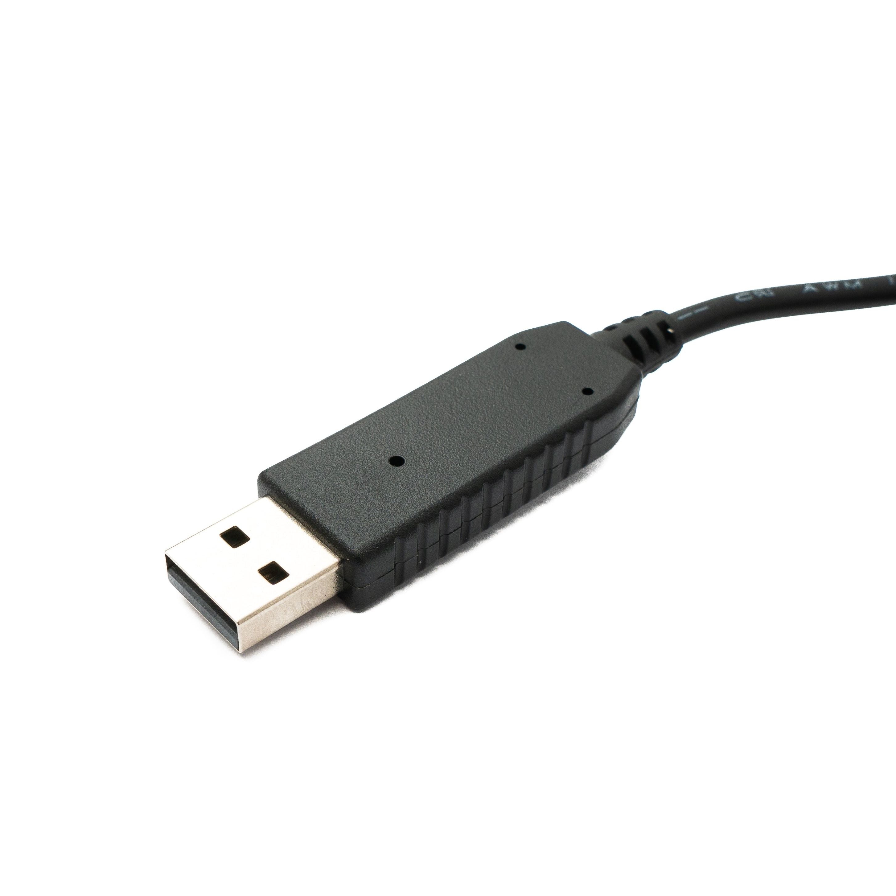 PCsensor USB 2.0 Kabel Typ A Zu 4 Pin Pigtail Schwarz 2 m Hi Speed 480 Mbit Pro Sekunde