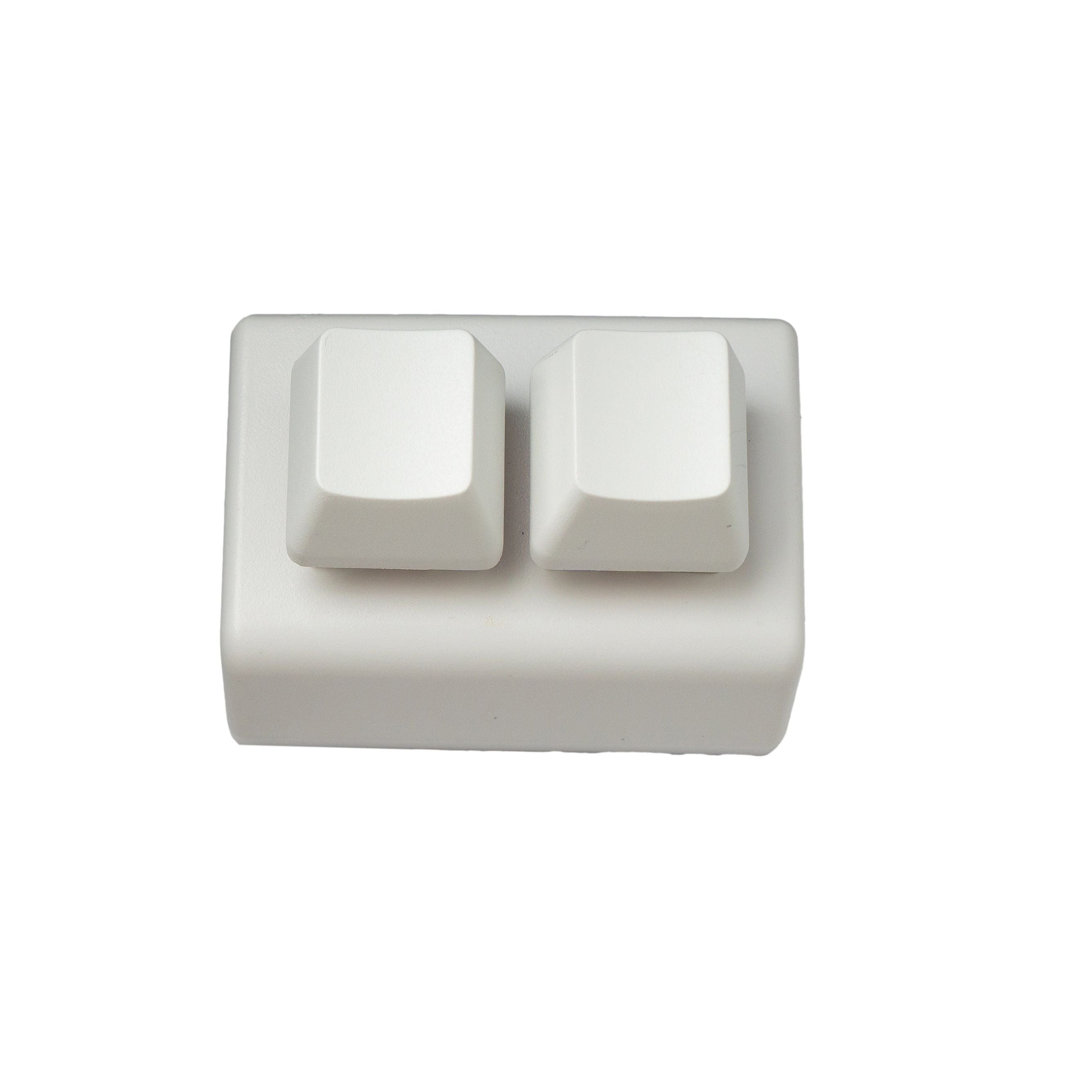 USB HID Mini Keypad Mit 2 Tasten Programmierbar Mechanisch RGB LED Weiß Für Osu Gaming