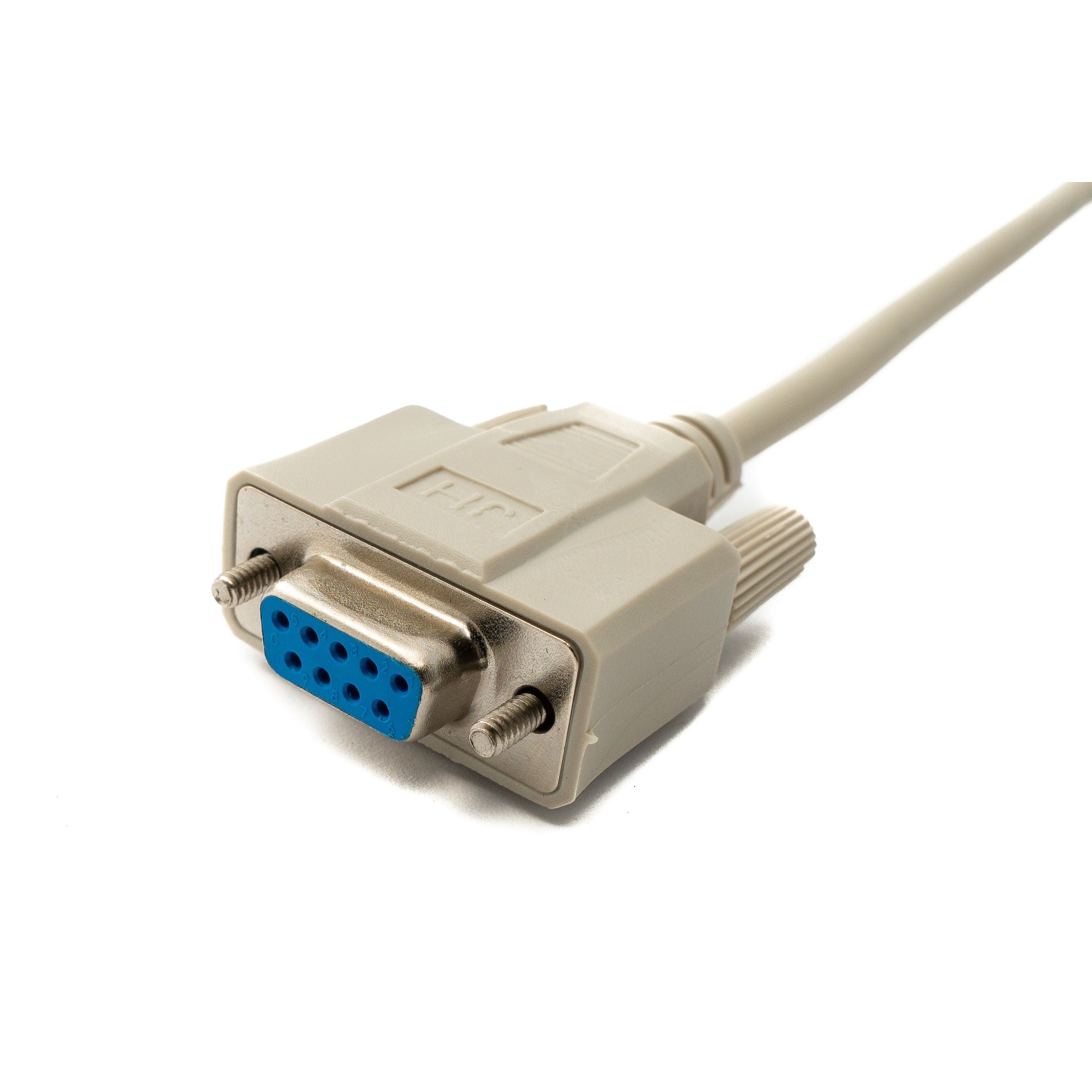 RS232 D-Sub Kabel 3 m Grau DB9 Seriell-Verbindung Zwischen Computer Und RS232-Geräten