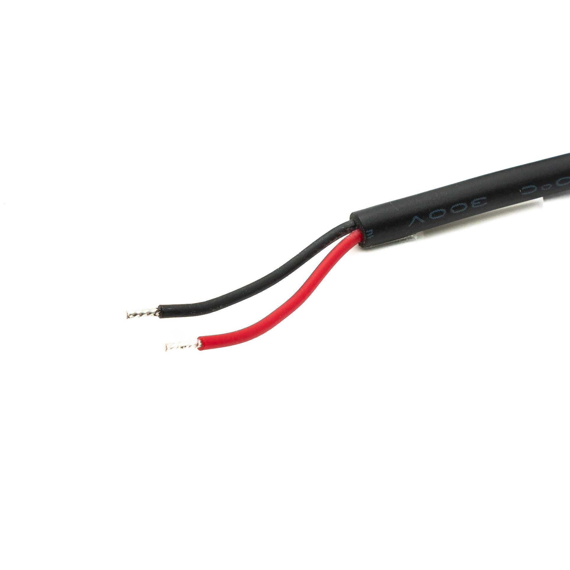 USB 2.0 Kabel Typ A Stecker Zu Zwei Pin Pigtail Mit Schalter Schwarz Kabellänge 200 Cm