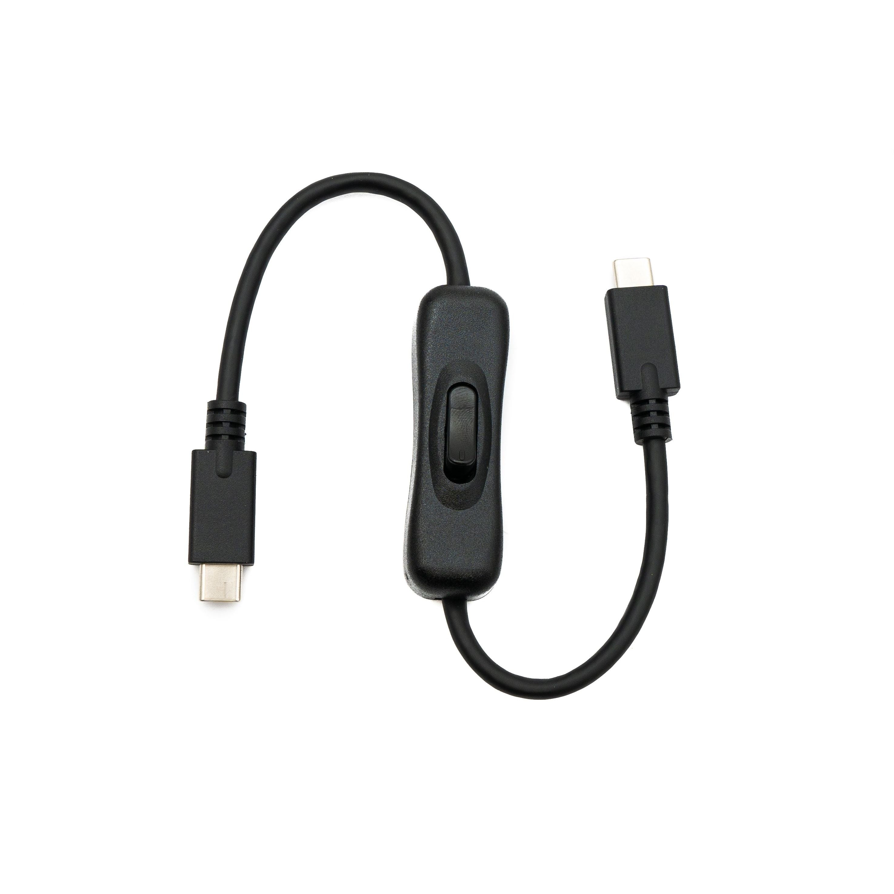 USB C Kabel USB 3.1 Gen 2 100W PD Mit Schalter E Marker Chip Von Stecker Zu Stecker