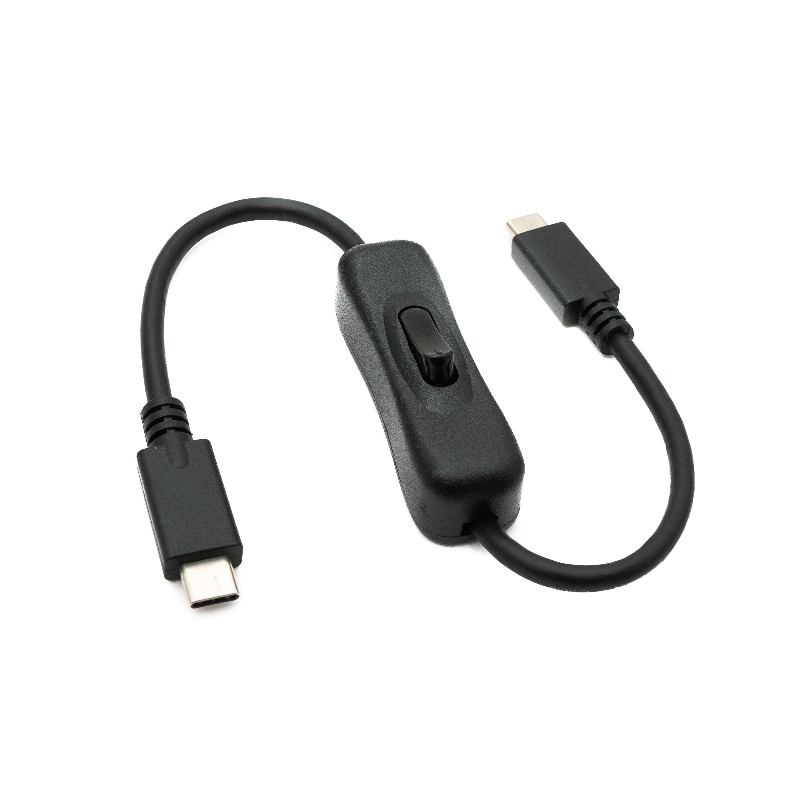 USB C Kabel USB 3.1 Gen 2 100W PD Mit Schalter E Marker Chip Von Stecker Zu Stecker