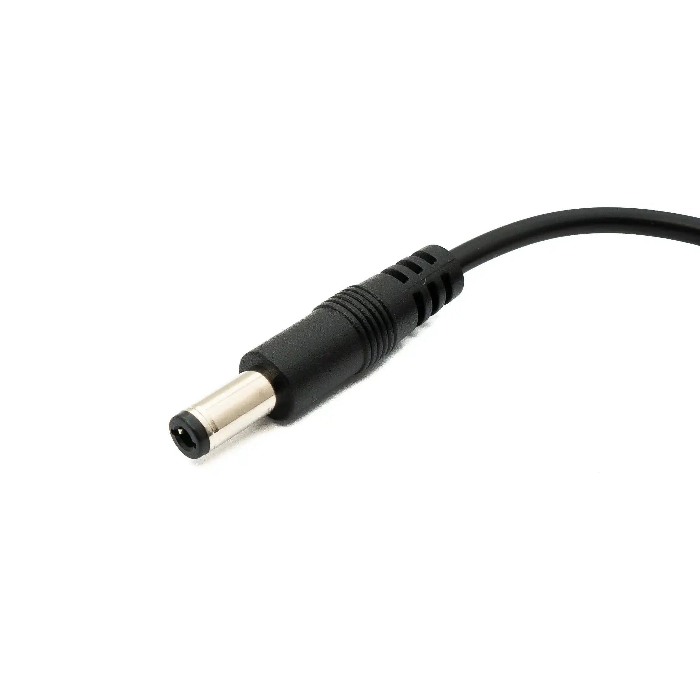 DC Kabel 5,5 x 2,1 mm Stecker Zu Buchse Mit An Aus Schalter Schwarz Ideal Für DC Geräte 20 cm