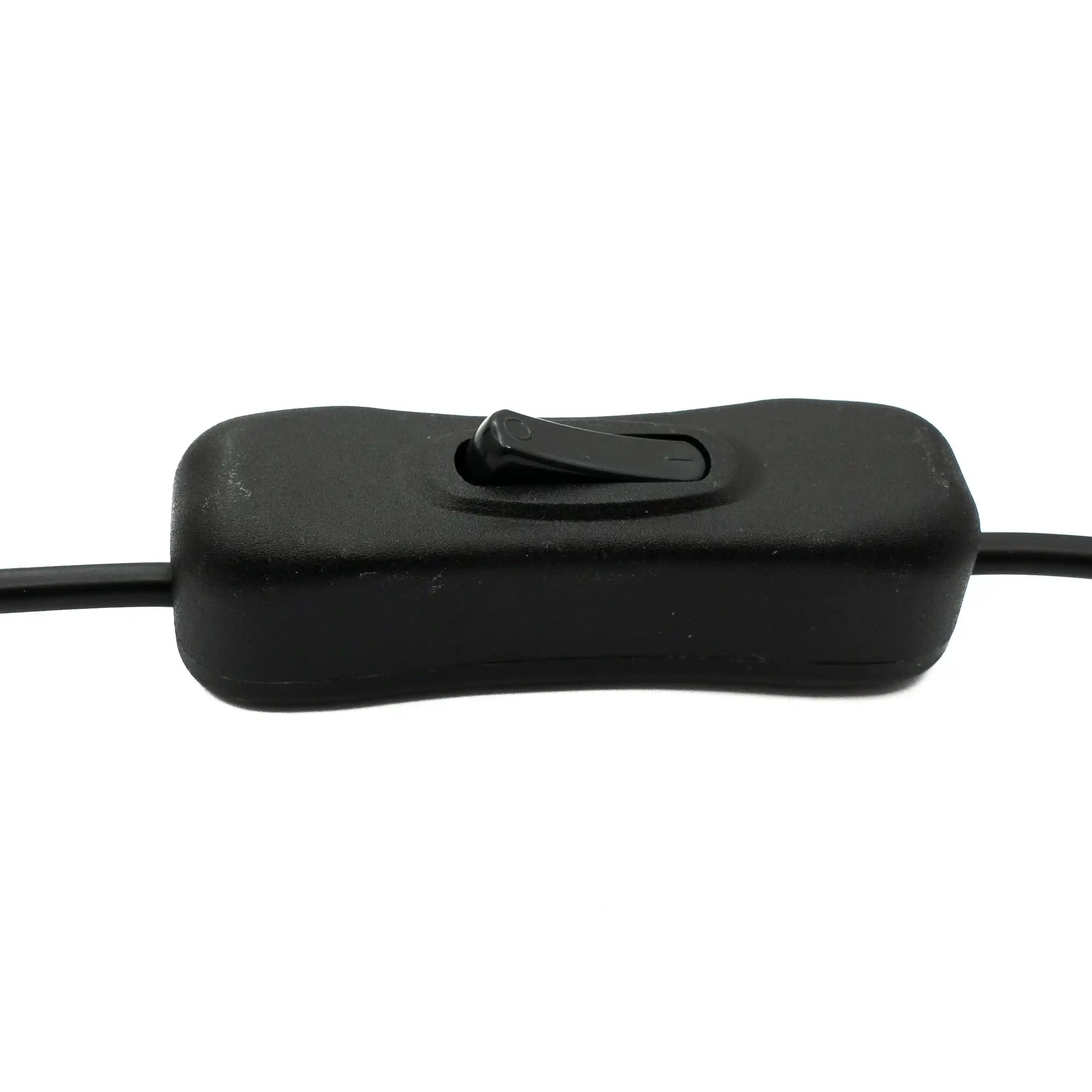 DC Kabel 5,5 x 2,1 mm Stecker Zu Buchse Mit An Aus Schalter Schwarz Ideal Für DC Geräte 20 cm