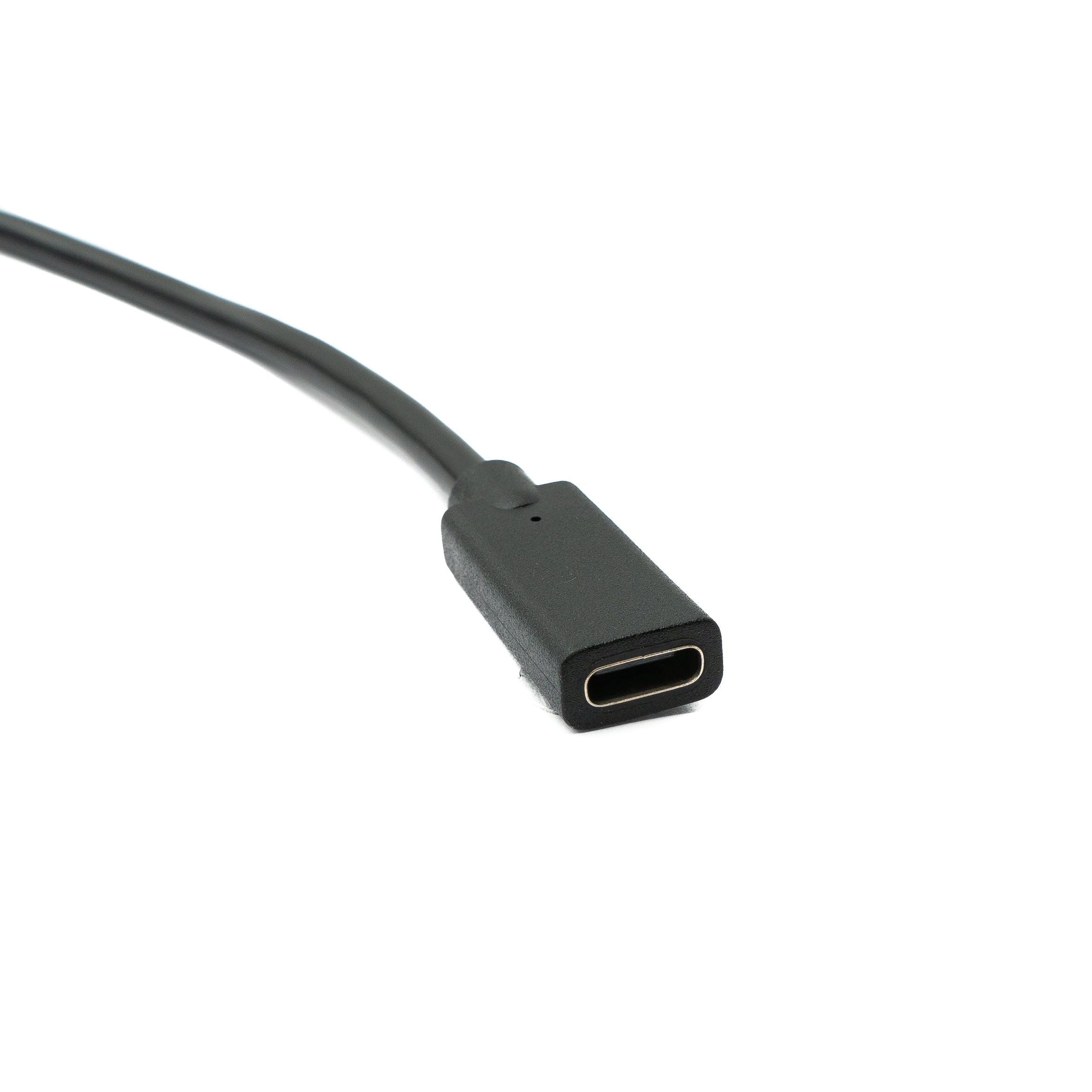 USB C Spiralkabel Ausziehbar 60 180 cm Links Und Rechts Winkel USB 3.1 SuperSpeed 5 Gbps