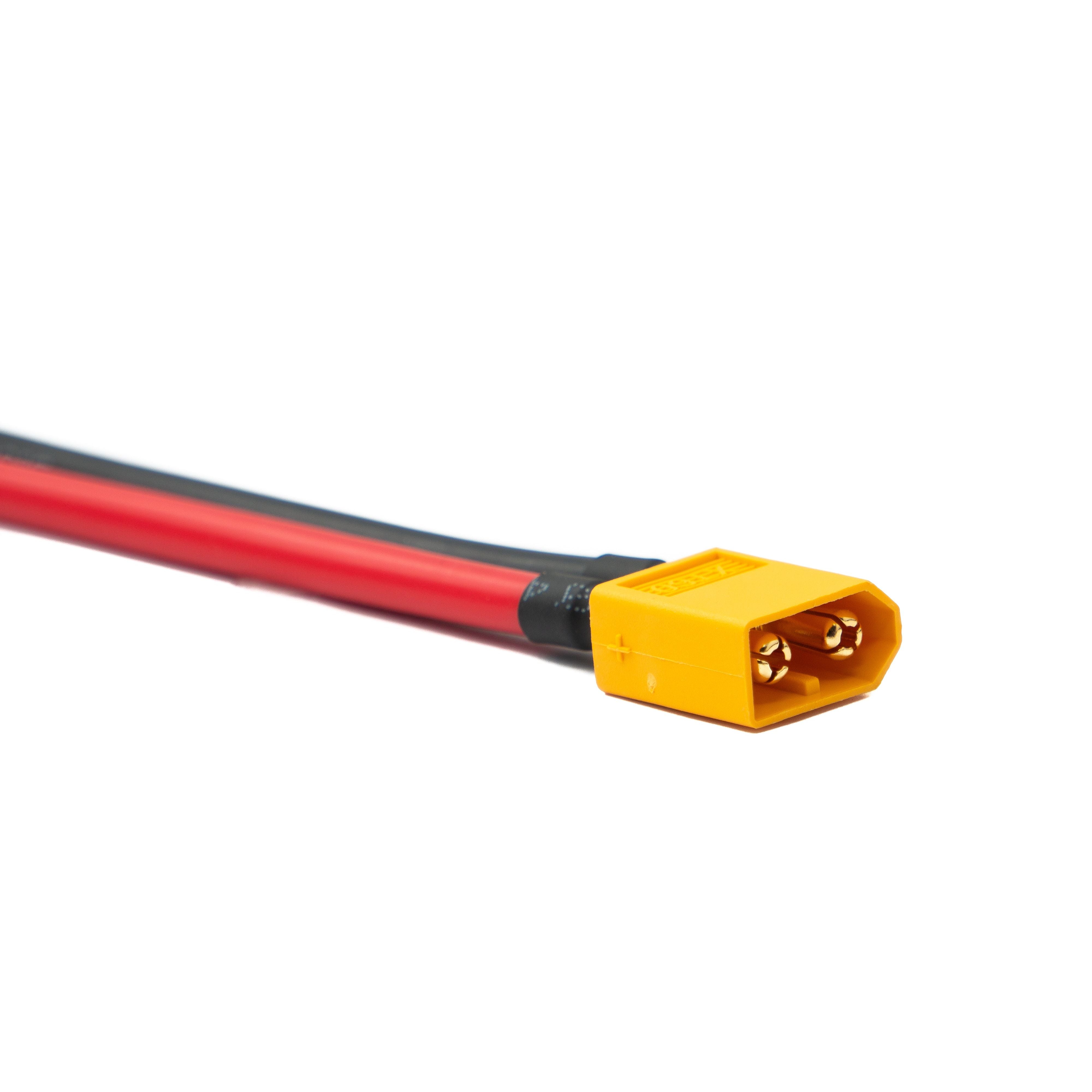 SYSTEM-S XT60 12AWG Kabel 50 cm Stecker zu Buchse Verlängerung für Solarpanel Solarmodul