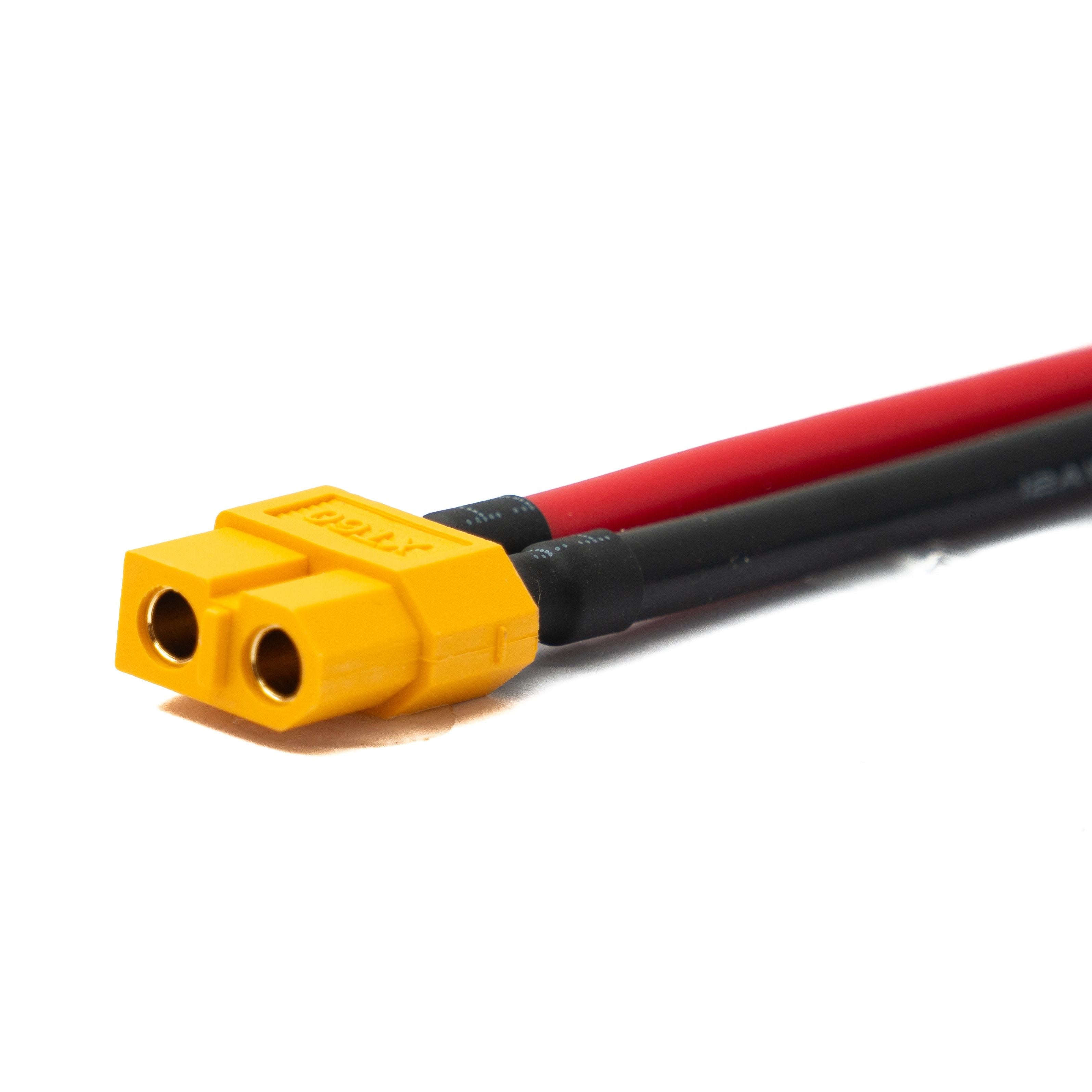 SYSTEM-S XT60 12AWG Kabel 50 cm Stecker zu Buchse Verlängerung für Solarpanel Solarmodul
