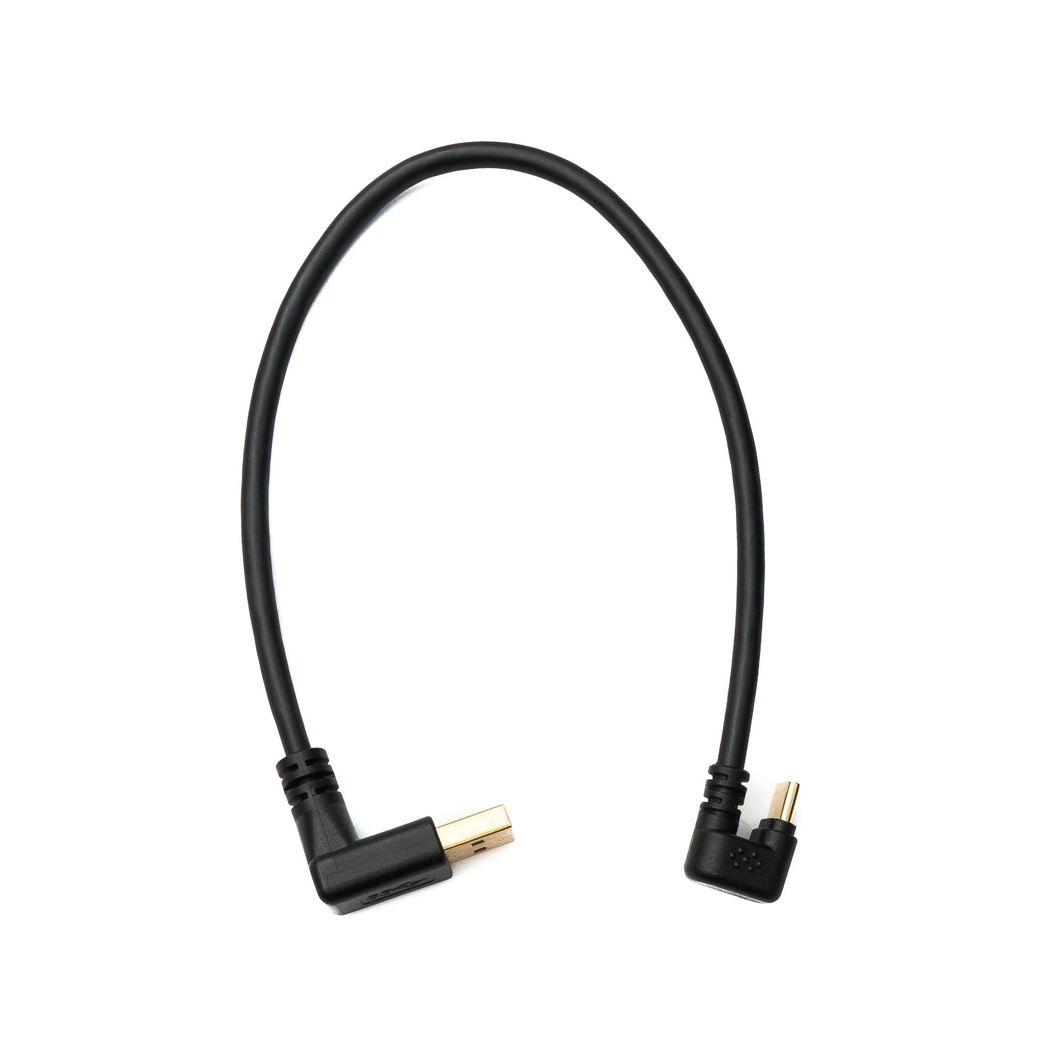 USB C Zu USB A Kabel 30 Cm Mit 180 Grad Winkel Und Aufwärtsgewinkeltem A Stecker 5 Gbps 100W